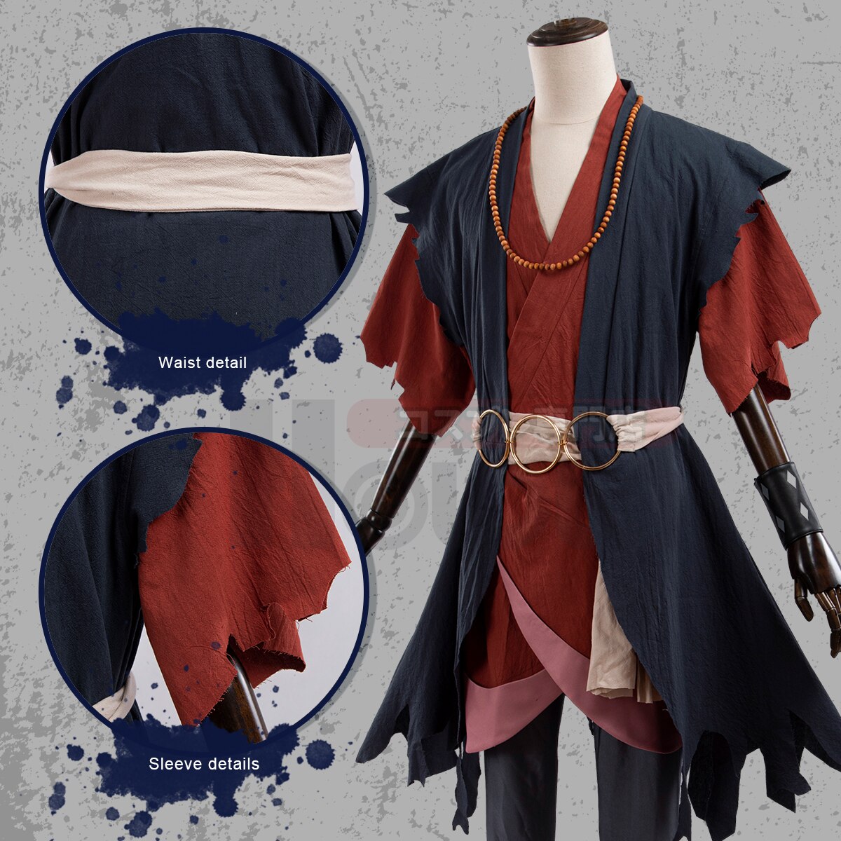 Hell's Paradise: Aza Chobei Cosplay Costume