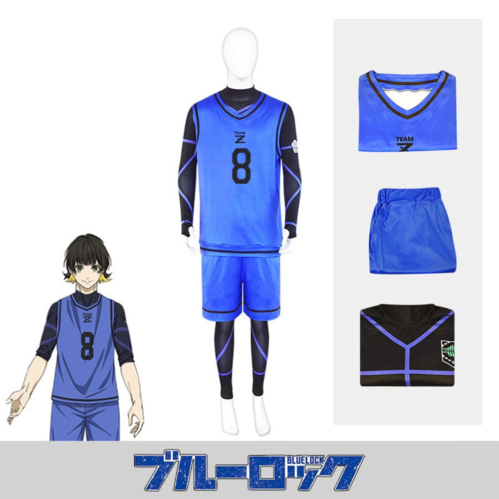 Blue Lock: #8 Full Cosplay Costume