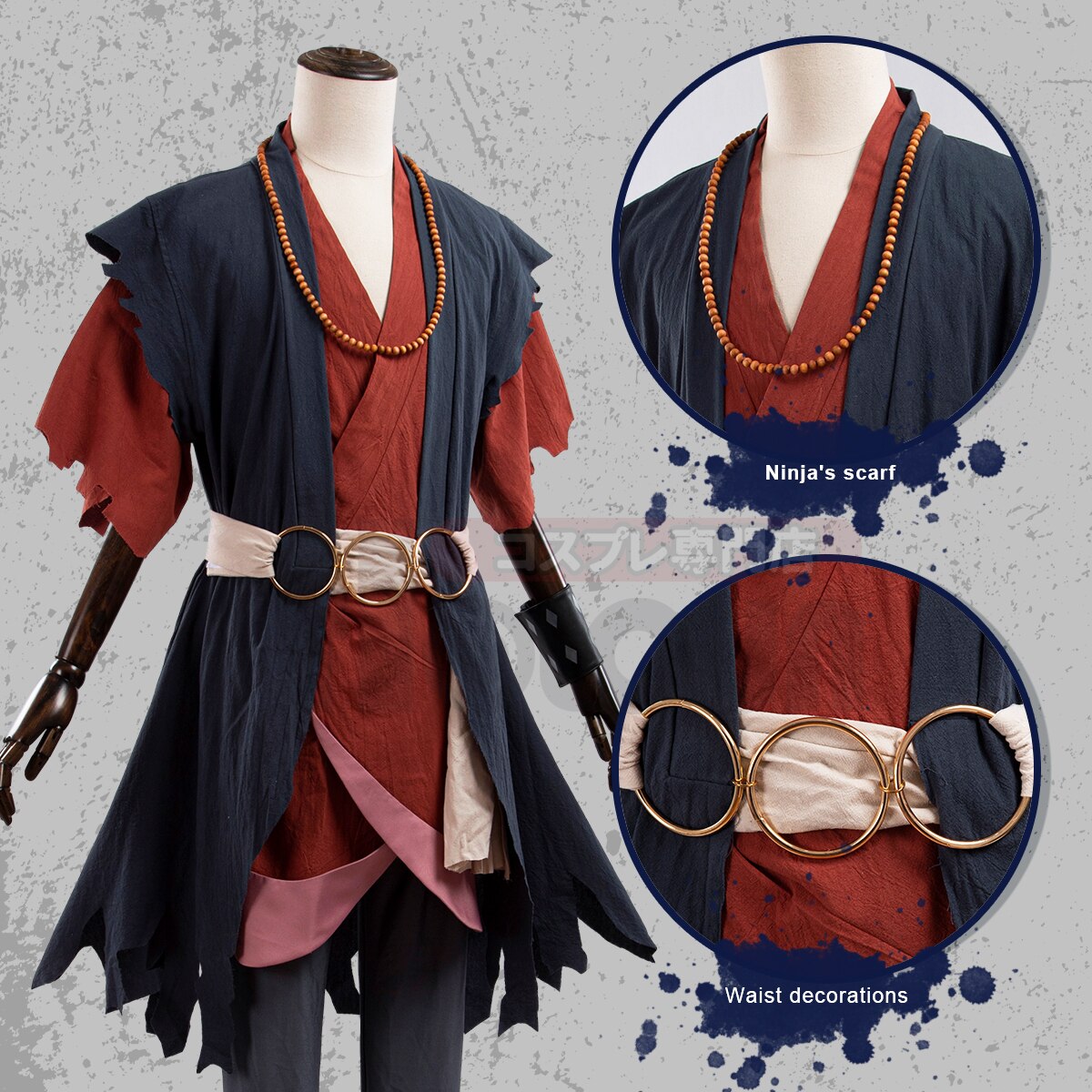 Hell's Paradise: Aza Chobei Cosplay Costume