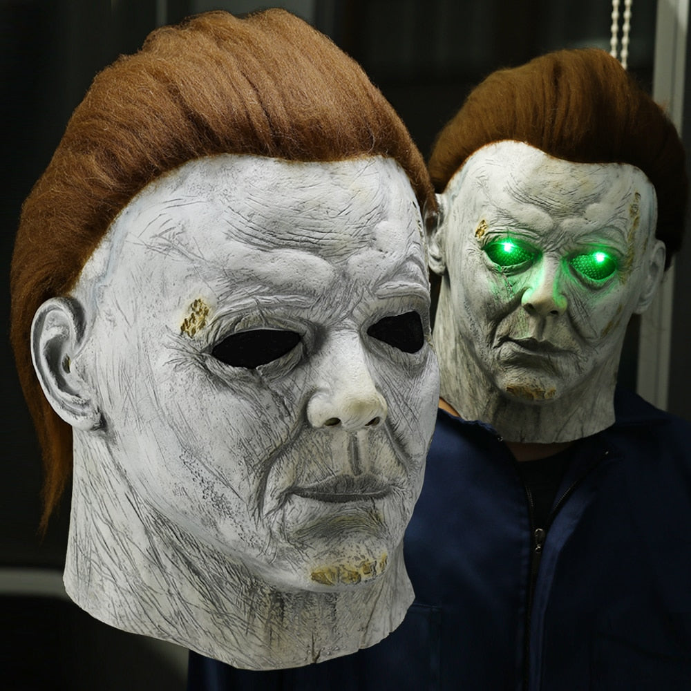 Halloween: Michael Myers LED + Non-LED Mask Cosplay