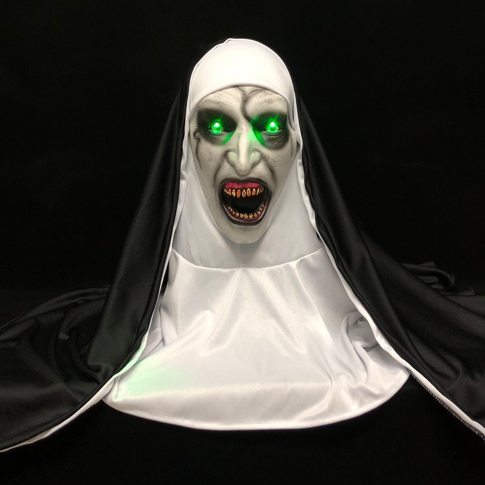 The Nun: The Nun LED + Non-LED Mask Cosplay