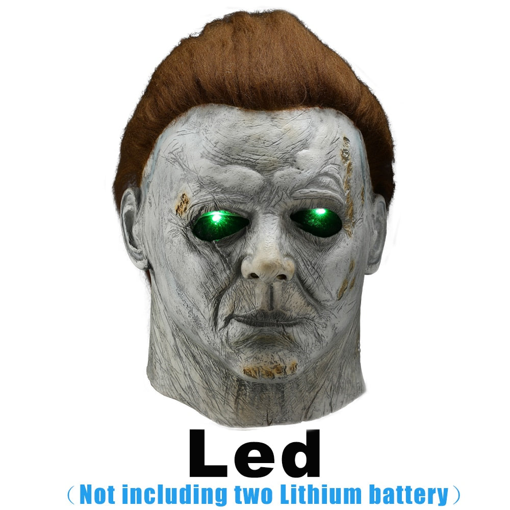 Halloween: Michael Myers LED + Non-LED Mask Cosplay