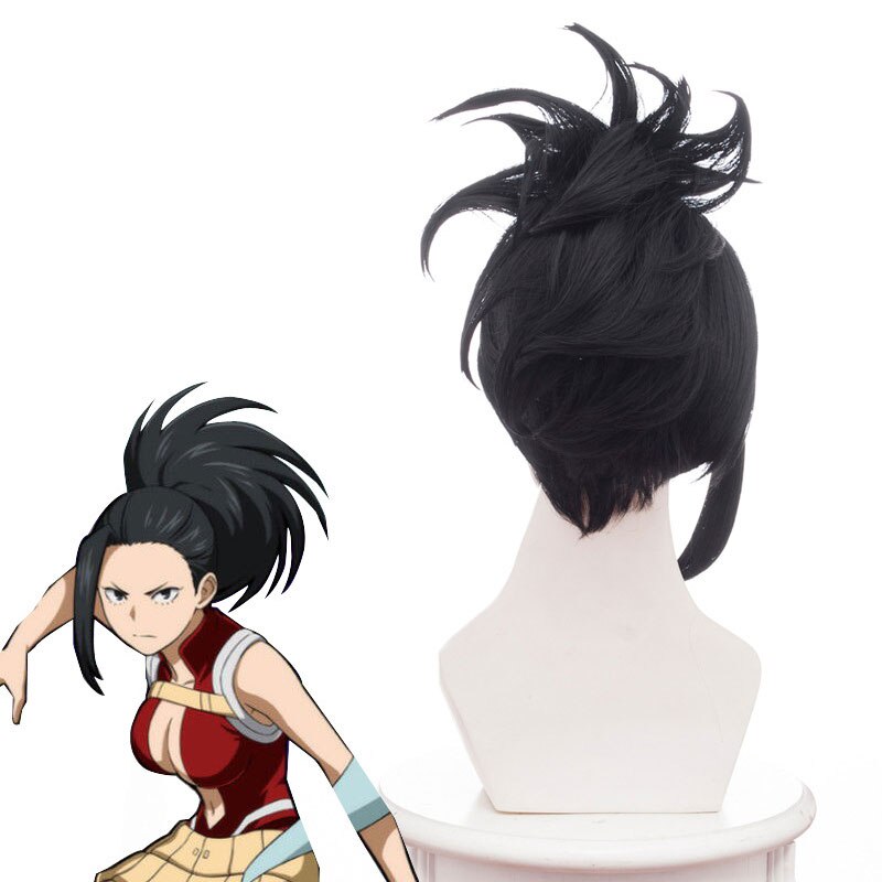 My Hero Academia: Momo Yaoyorozu Cosplay Wig