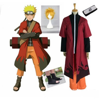 Naruto: Naurto Sage Mode Costume Cosplay