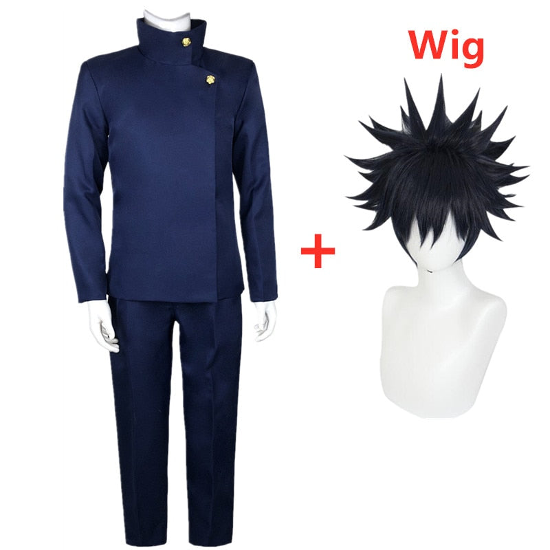 Jujutsu Kaisen: Fushiguro Megumi Cosplay Costume (BLUE)