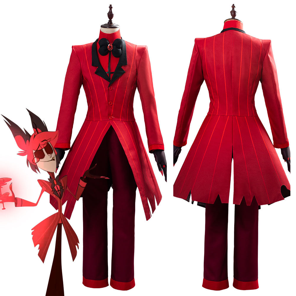Hazbin Hotel Alastor Cosplay Costume The Cosplay Warehouse Hazbin Hotel Alastor Cosplay Costume The Cosplay Warehouse