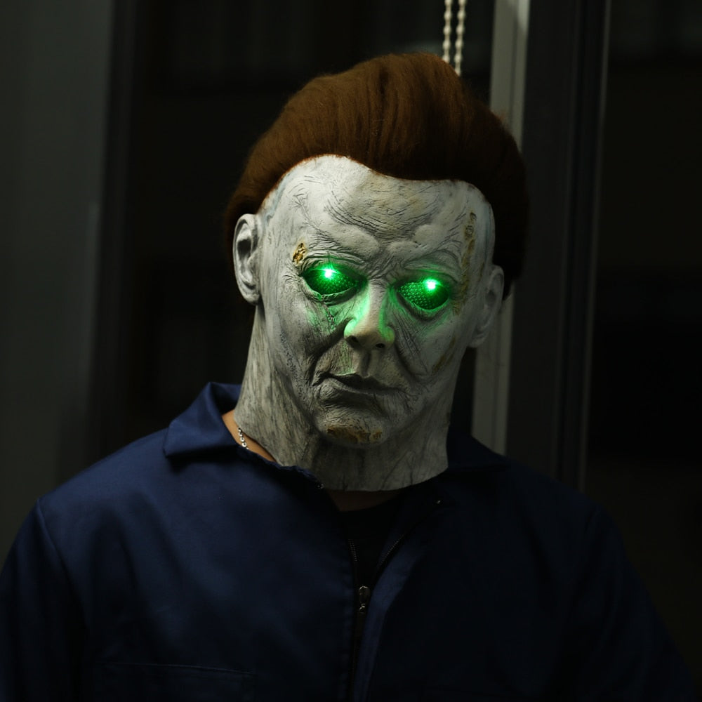 Halloween: Michael Myers LED + Non-LED Mask Cosplay