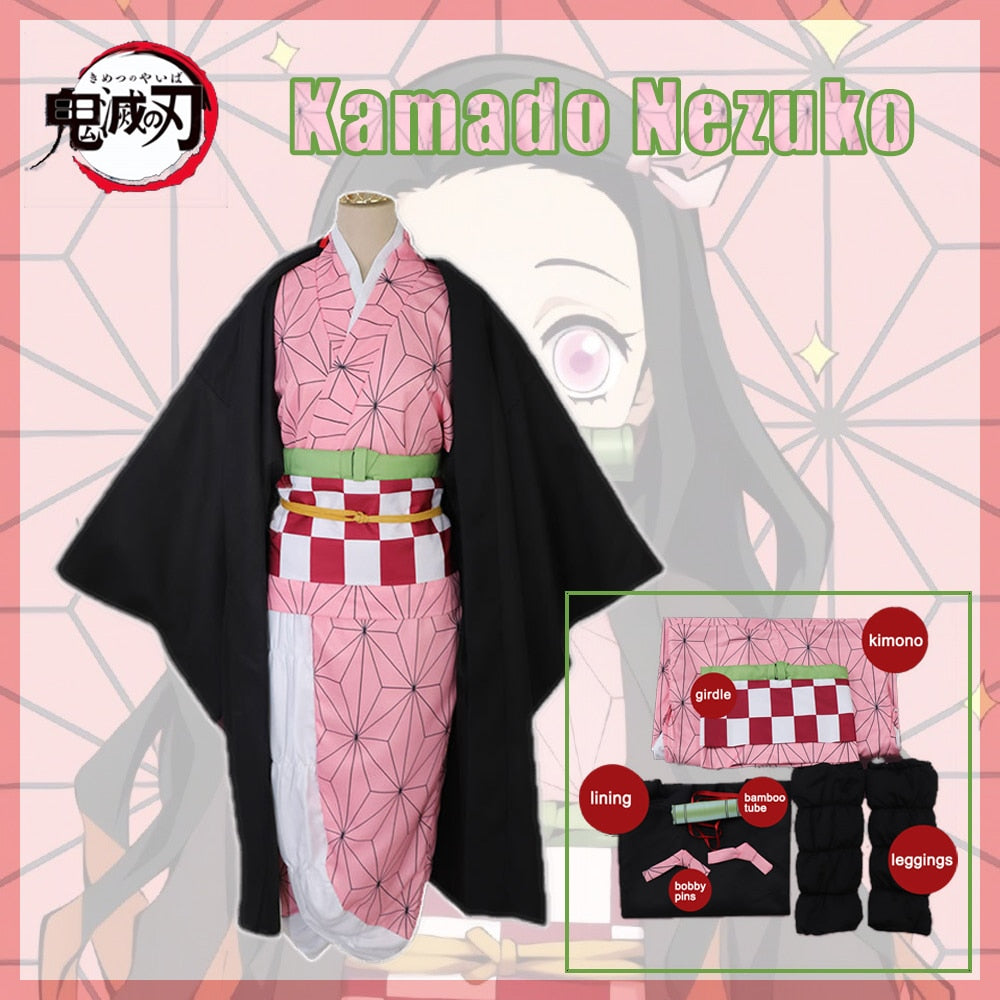 Demon Slayer: Kamado Nezuko Cosplay Costume