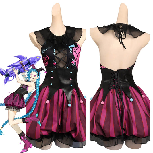 LoL: Jinx (Clown Dress) Cosplay