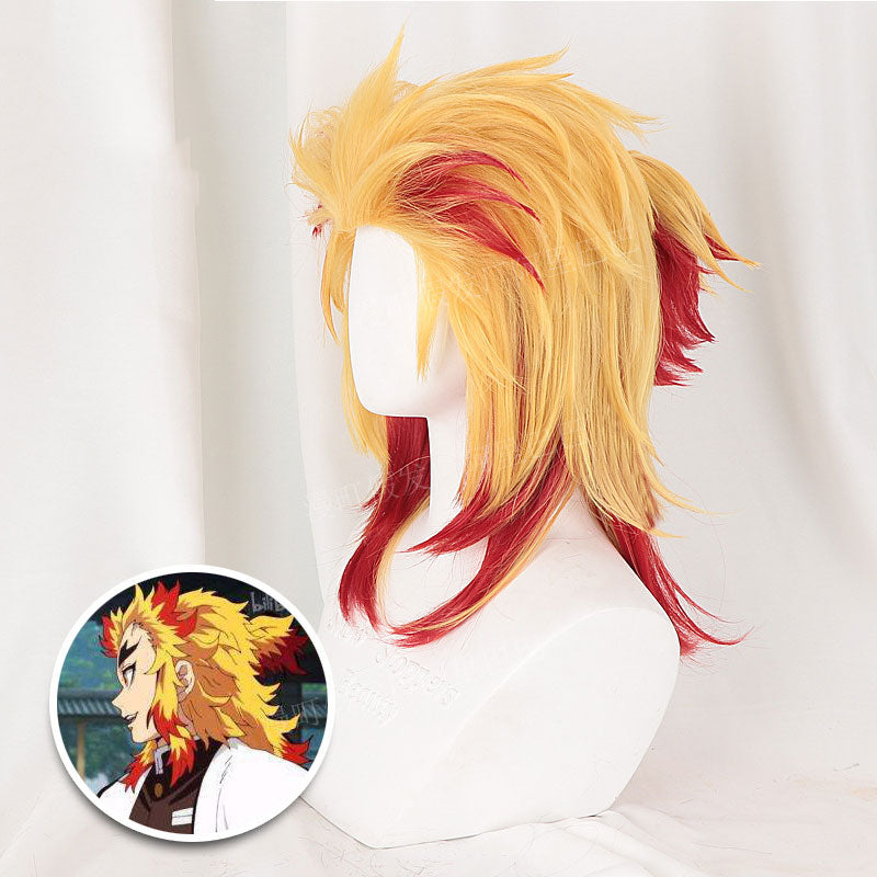 Demon Slayer: Rengoku Kyoujurou Cosplay Wig