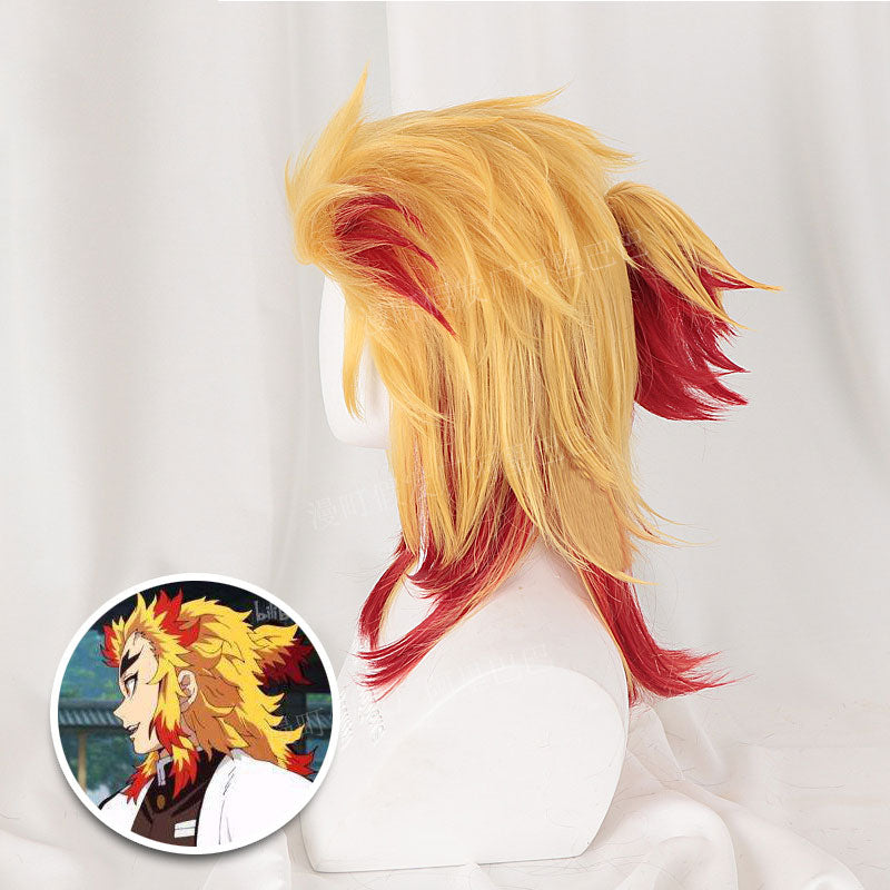 Demon Slayer: Rengoku Kyoujurou Cosplay Wig