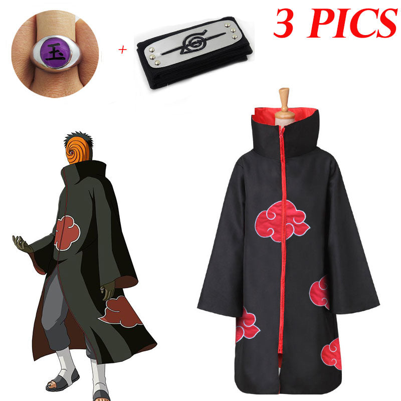 Naruto: Akatsuki Tobi Cosplay Costume
