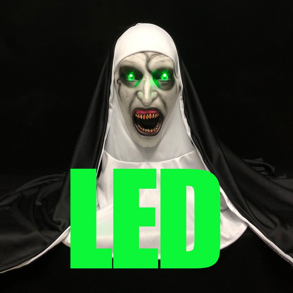 The Nun: The Nun LED + Non-LED Mask Cosplay
