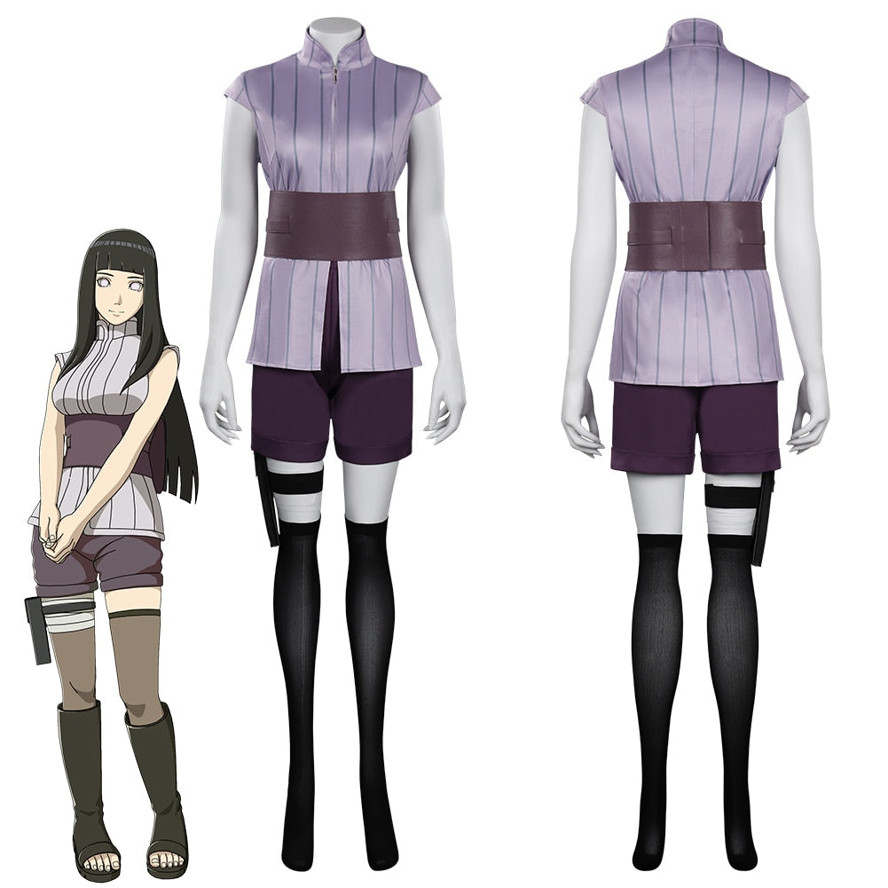 Naruto: Hyuga Hinata Cosplay Costume