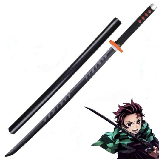 Demon Slayer: Tanjiro Kamado (Rengoku Hilt) Cosplay Sword