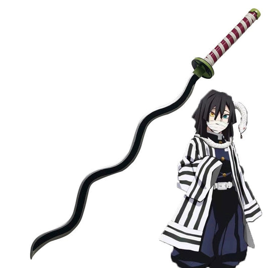 Demon Slayer: Obanai Iguro Cosplay Sword
