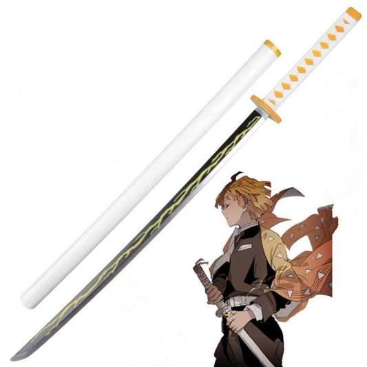 Demon Slayer: Zenitsu Agatsuma Cosplay Sword