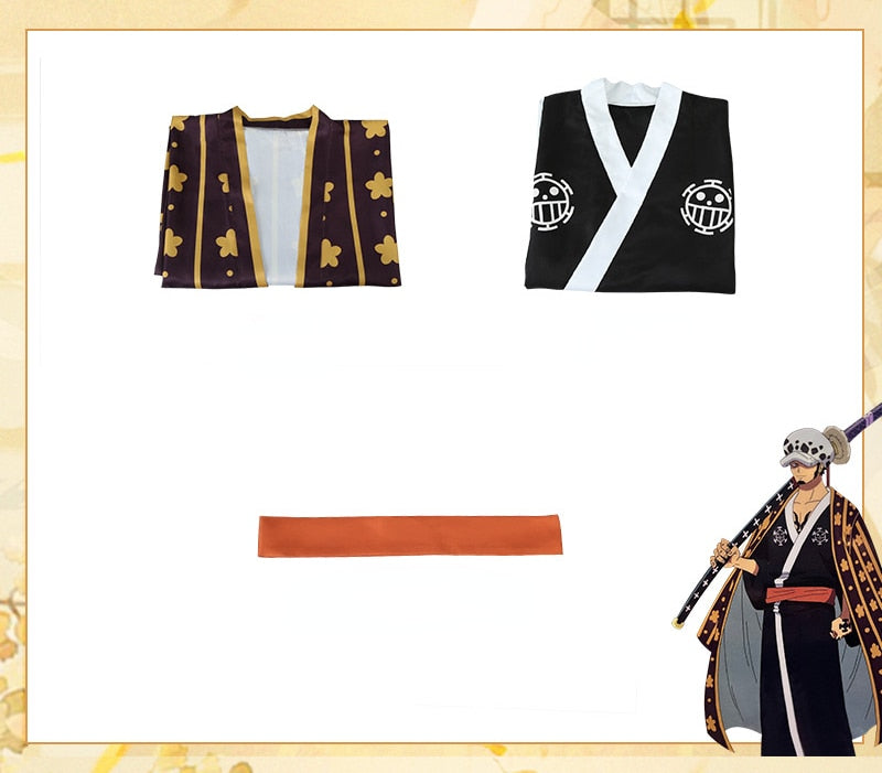 One Piece: Trafalgar D. Water Law Cosplay